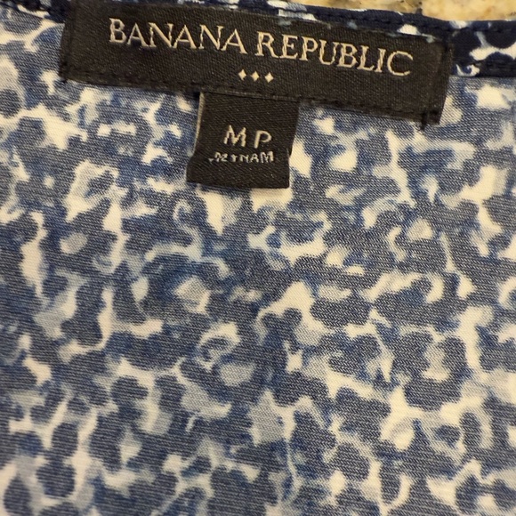 Banana Republic Factory mock wrap midi dress SZ MP - Picture 4 of 11